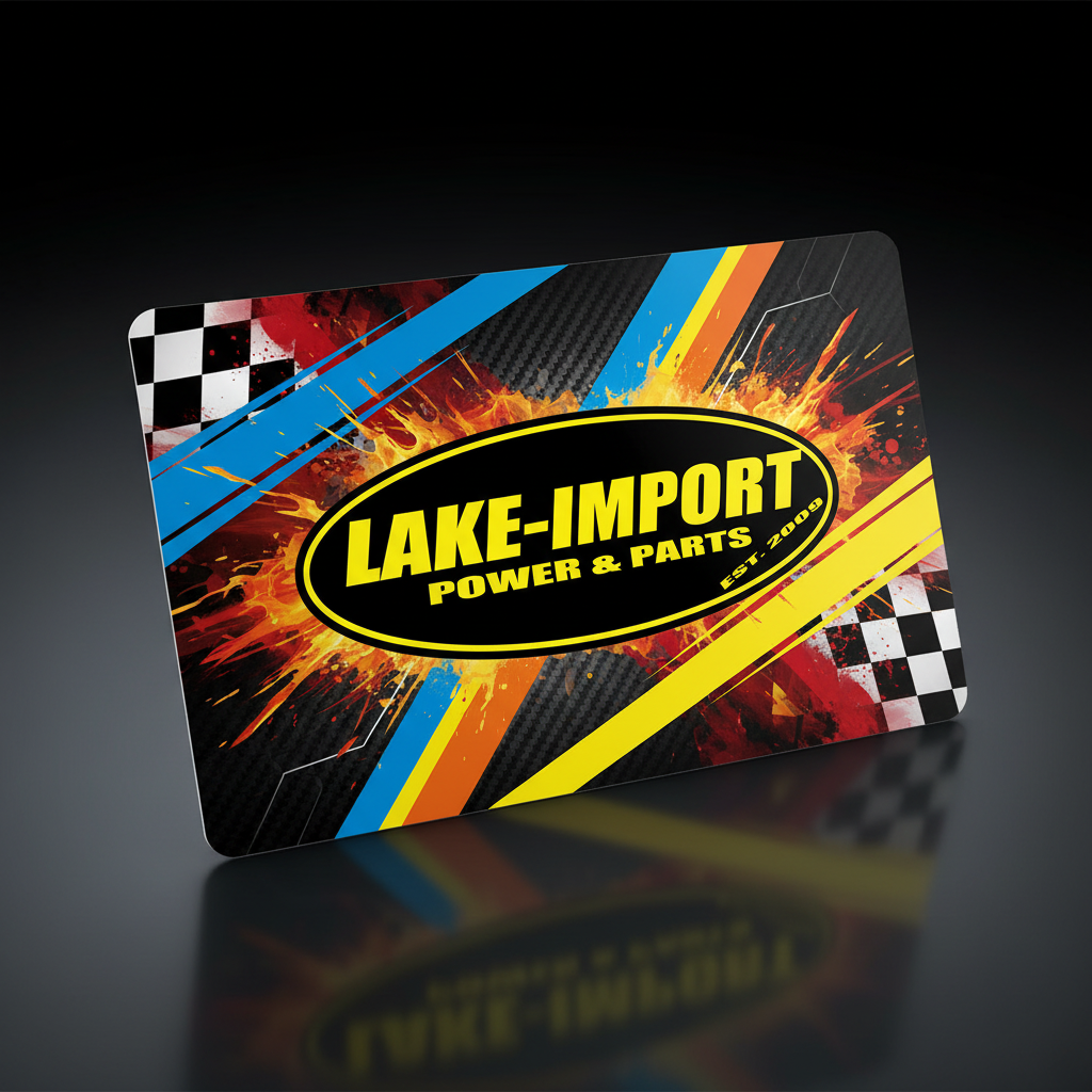 Poista teksti lakeimport.com ja lisää meininkiä kuvaan.